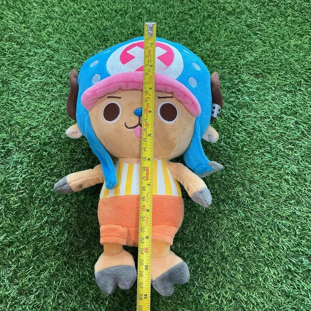 One Piece Tony Tony Chopper Plush 11” Blue Hat Anime Character Stuffed Toy